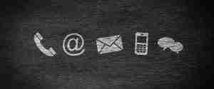 contact icons