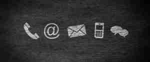 contact icons