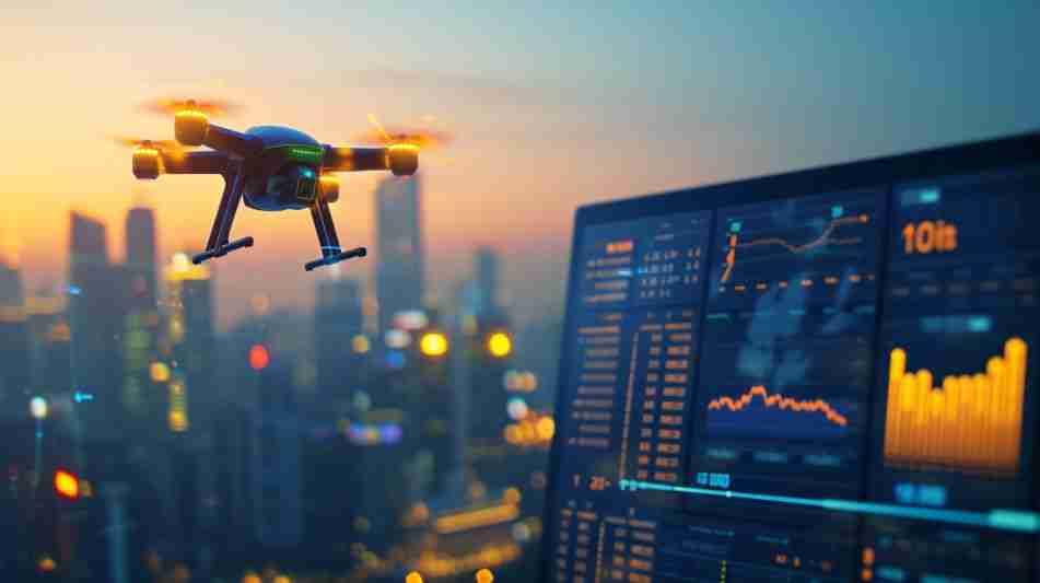 drone sending telemetry