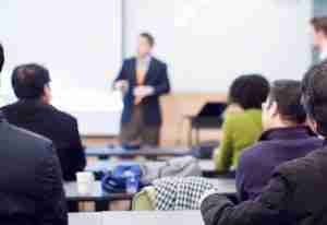 teaching real estate class