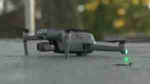 drone taking off